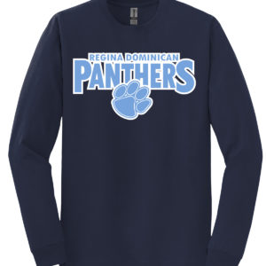Panthers Navy Long Sleeve