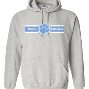 Regina Dominican Grey Hoodie With Paw