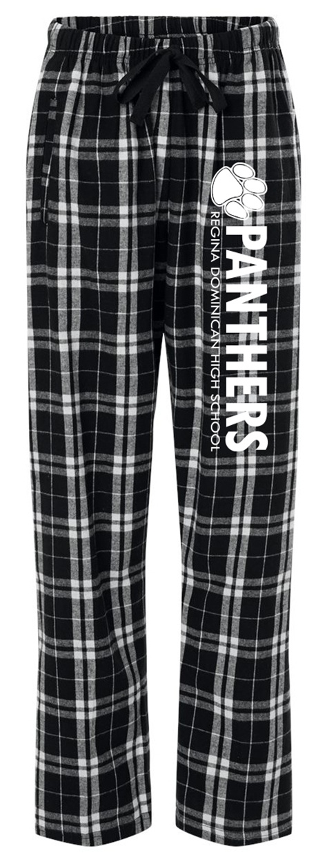 Black Flannel Pants