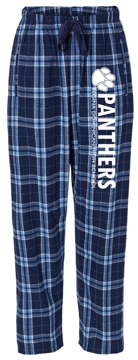 Blue Flannel Pants